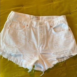 We the Free White Jean Short!